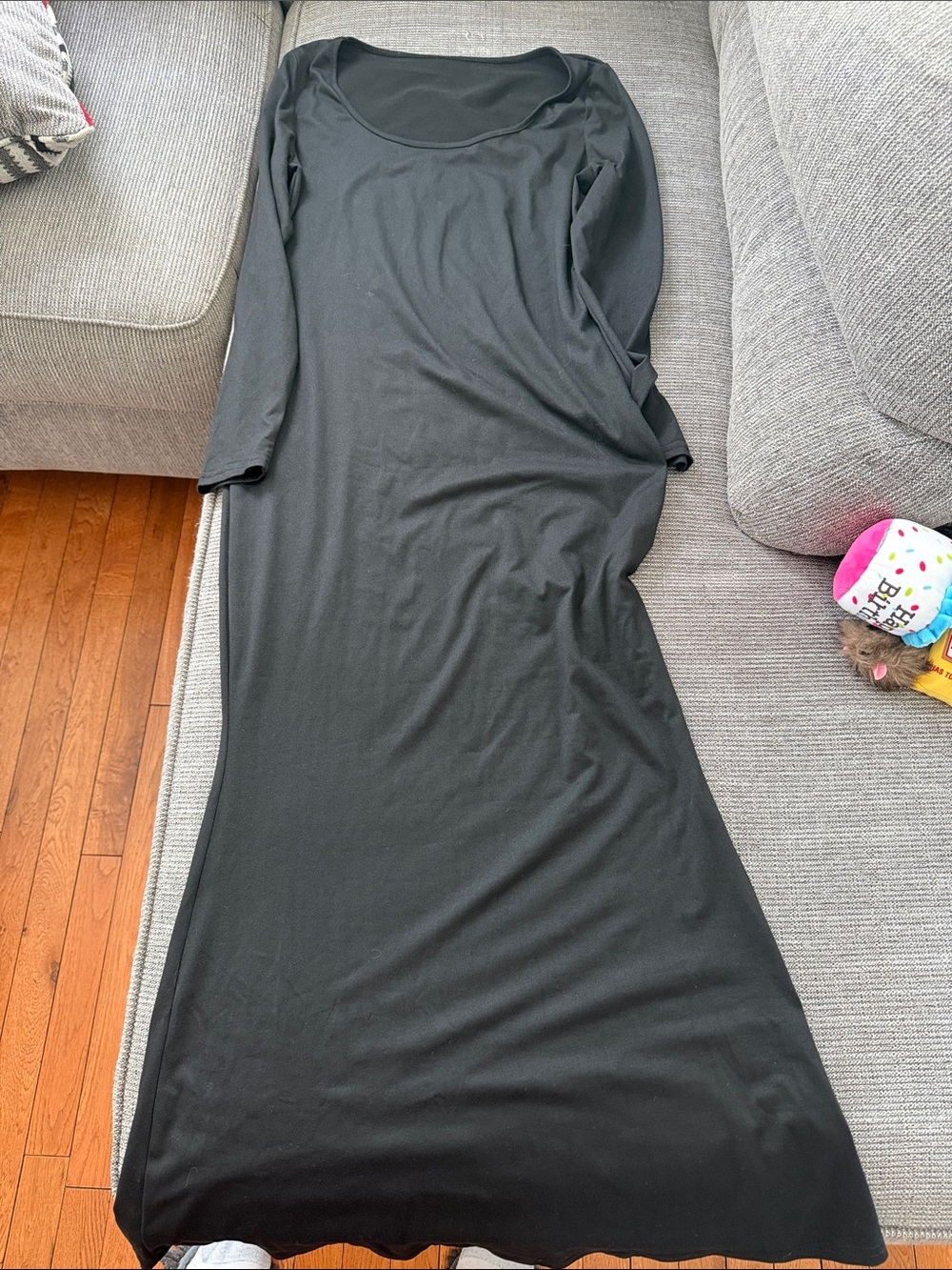 Long black dress